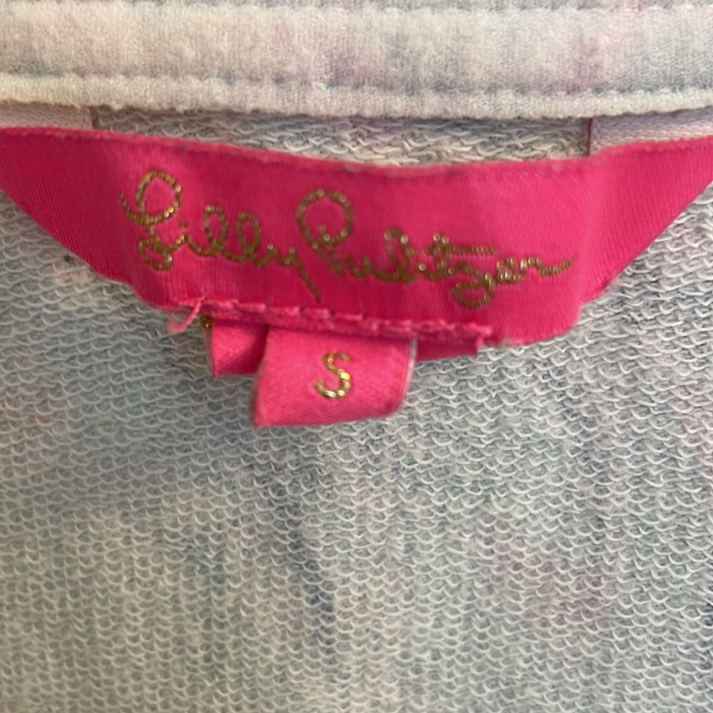 Lilly Pulitzer Multicolor Zip-Up Popover Top - Picture 10 of 14